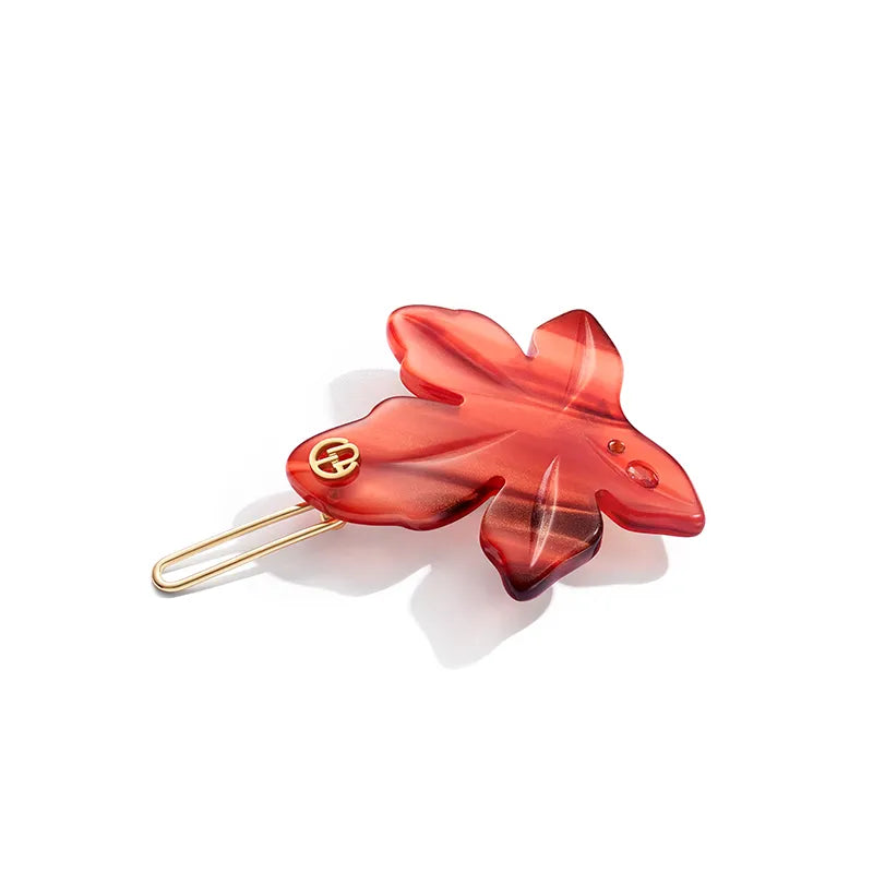 Adelaide Red Maple Side Barette
