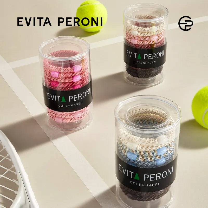 Roxanne Thick Hair Tie Pony Elastic Ponytail Holder (12 pcs) - EVITA PERONI OFFICIAL