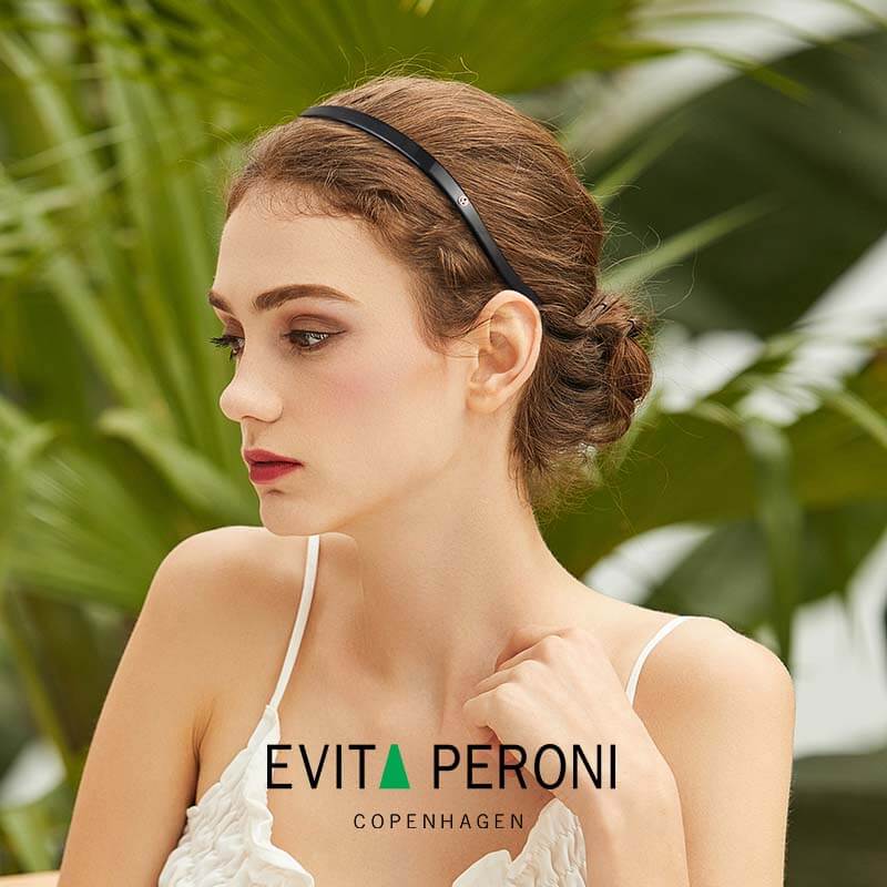 Caroline Acetate Headband - EVITA PERONI OFFICIAL