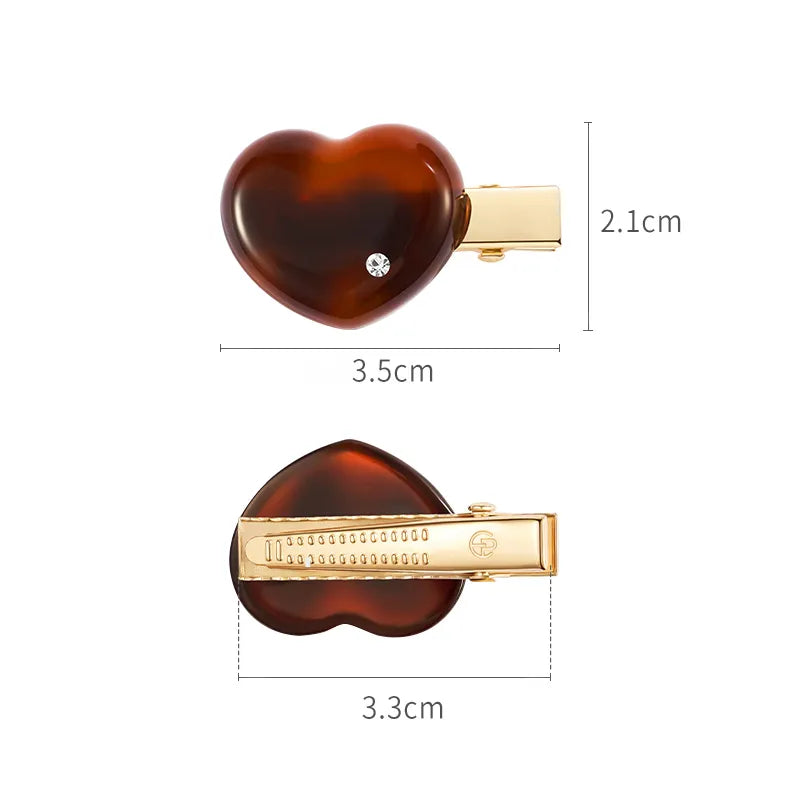 Chocolate Fantasia Juniper Pelican Jaw Clip - EVITA PERONI OFFICIAL