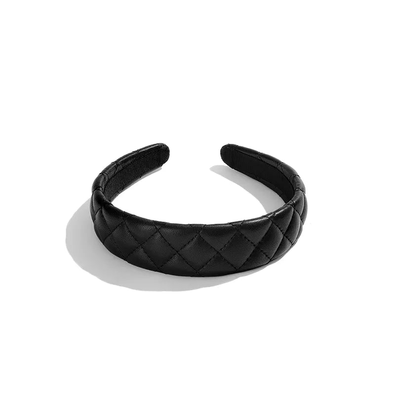 Beatrice Lambskin Wide Headband