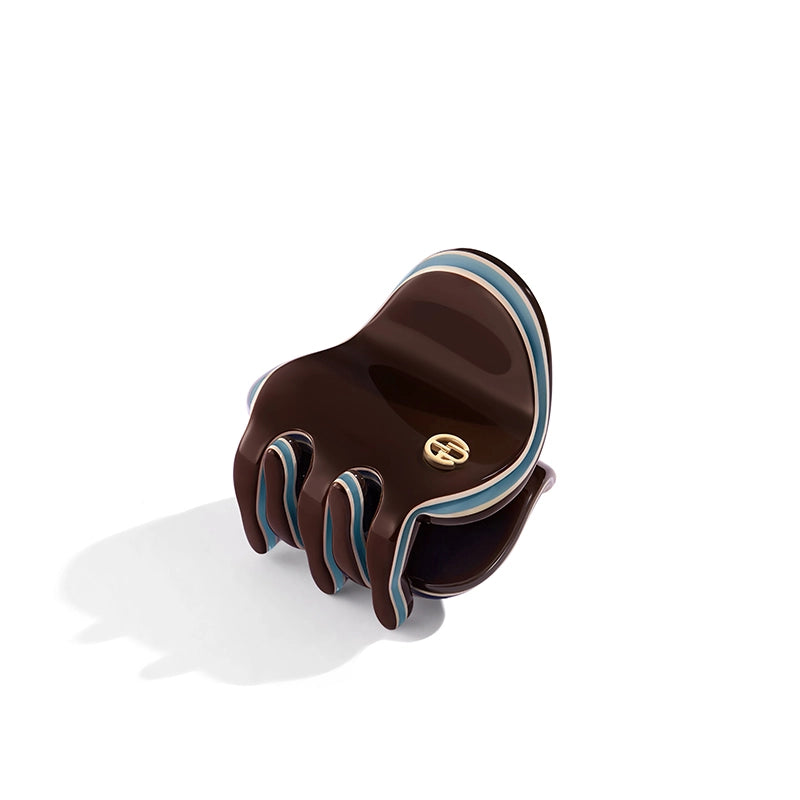 Olive Mini Claw Clip