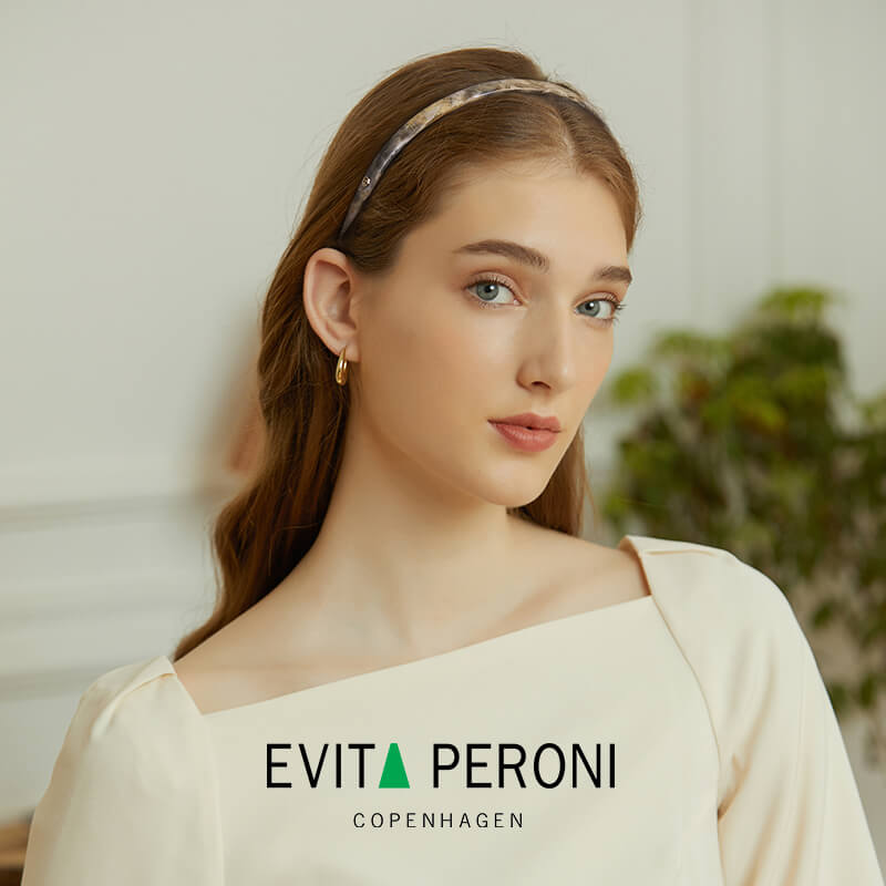 Caroline Acetate Headband - EVITA PERONI OFFICIAL