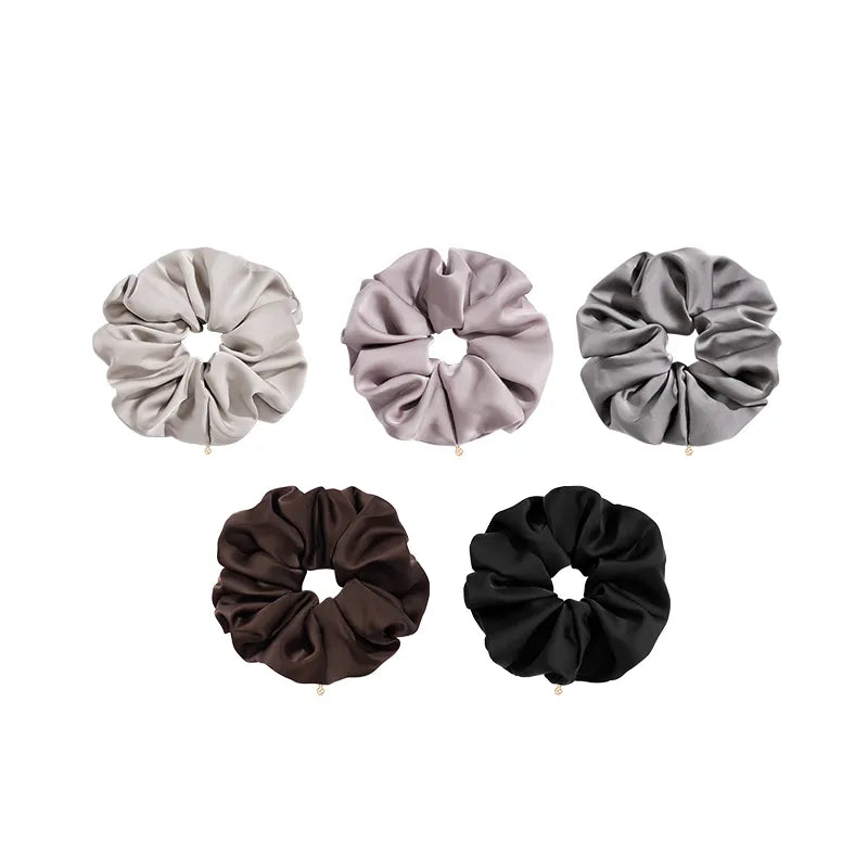 Whispers of Soft Light Satin Large Scrunchie
