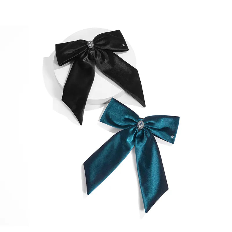 Joanne Bow Velvet Large Barrette