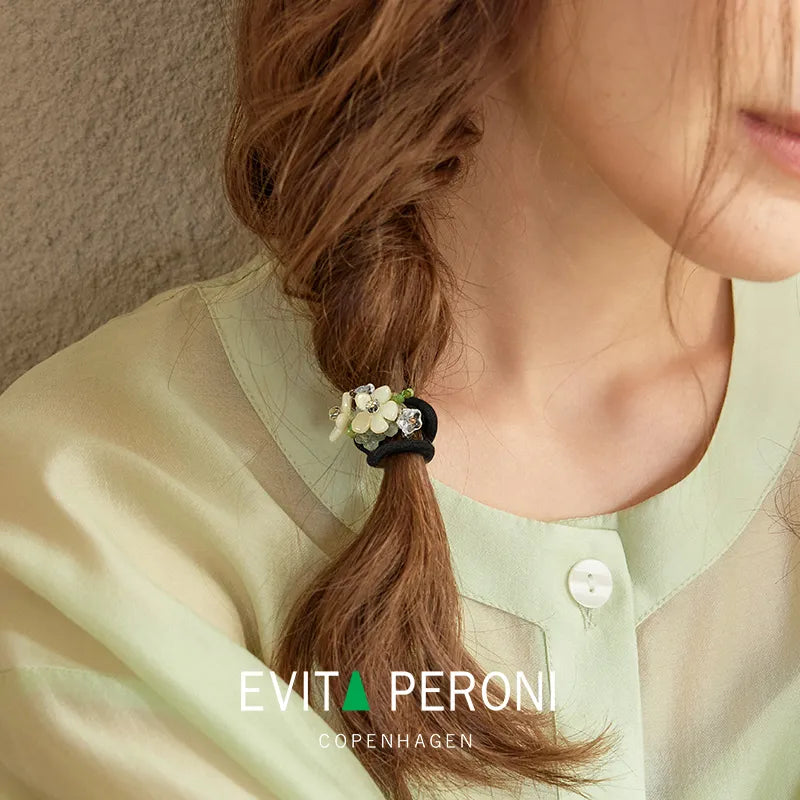 Jasmine Crystal Hair Ties