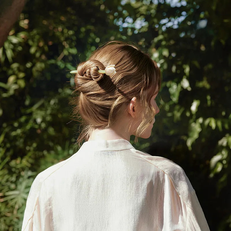 Afternoon Tulips Hair Pin Stick - EVITA PERONI OFFICIAL