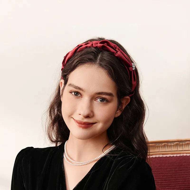 Esme Bow Velvet Headband