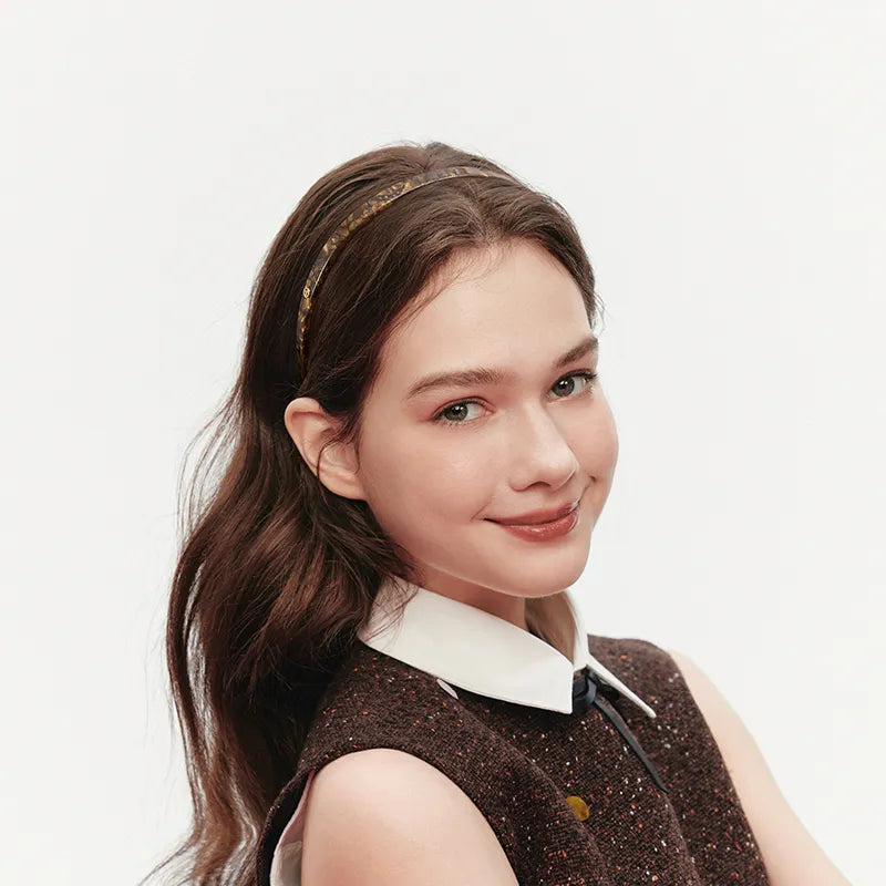 Caroline Acetate U-shaped Glasses Headband - EVITA PERONI OFFICIAL