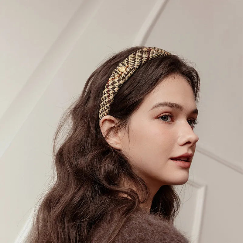 Colin Cashmere Wide Headband - EVITA PERONI OFFICIAL