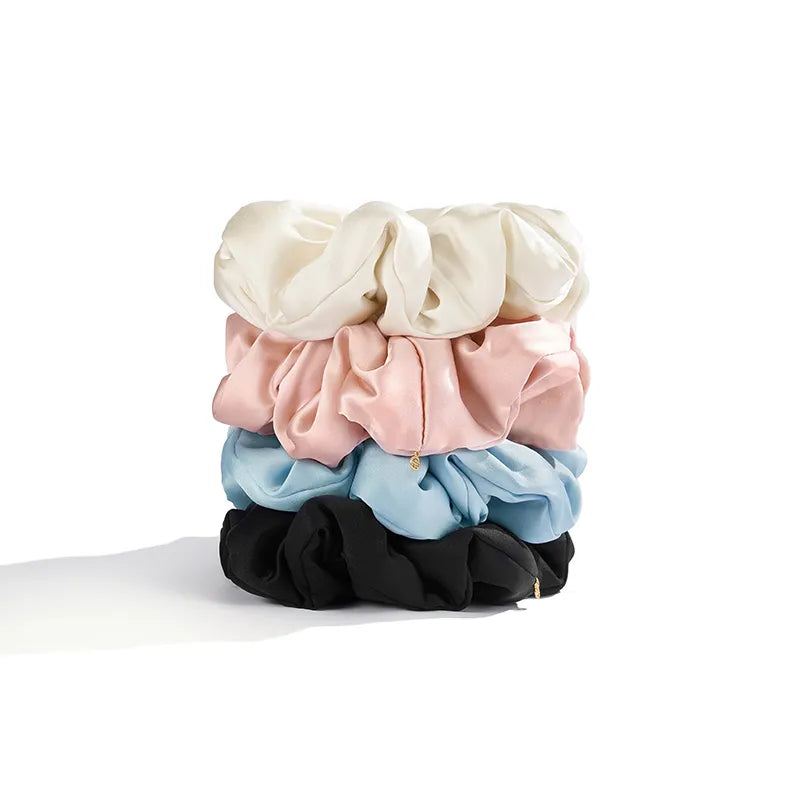 Cloud Reverie Large Silk Scrunchie
