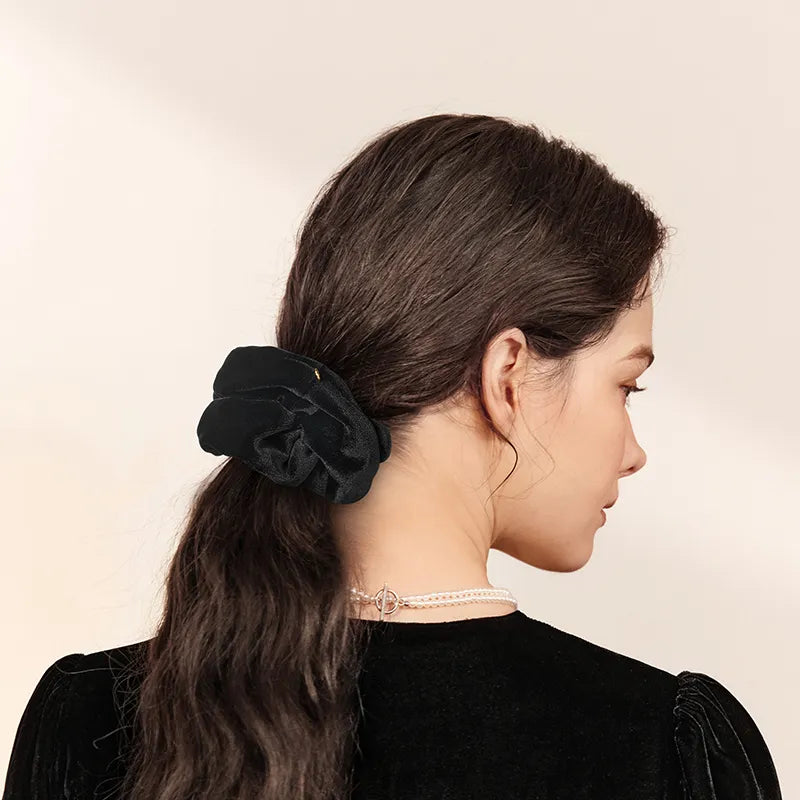 Velvet Whispers Large Scrunchi