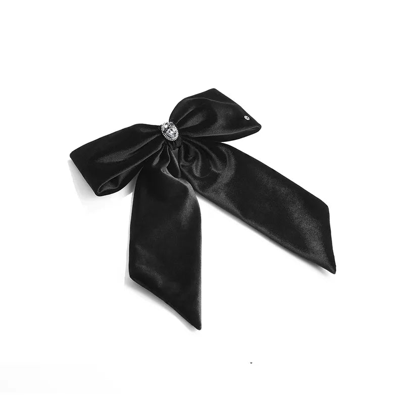 Joanne Bow Velvet Large Barrette