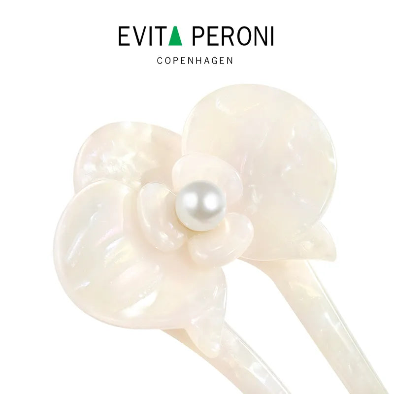 Eloise Butterfly Orchid Hair Pin - EVITA PERONI OFFICIAL