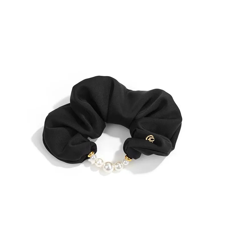 Retro Pearl Large Scrunchie
