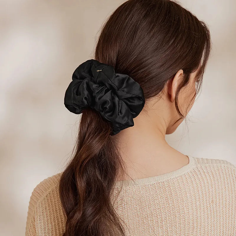 Cloud Reverie Large Silk Scrunchie