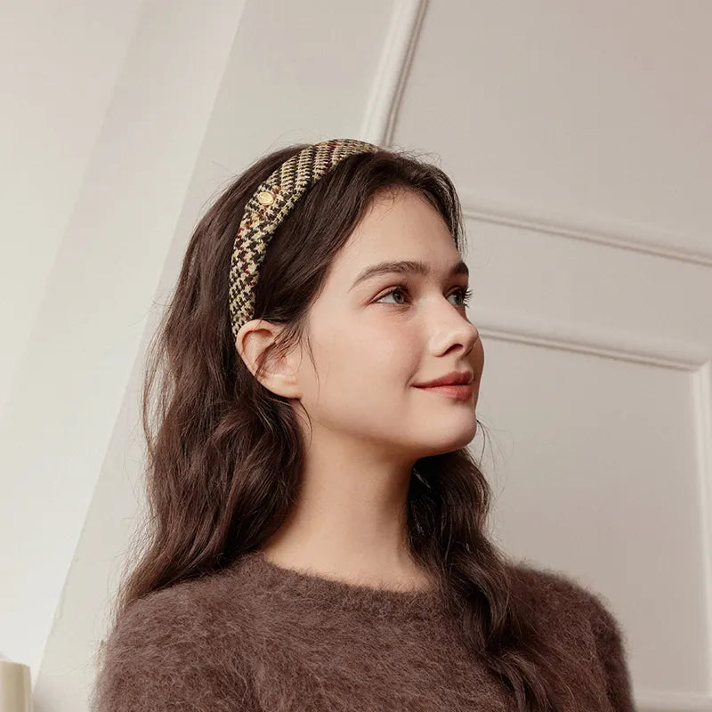 Colin Cashmere Wide Headband - EVITA PERONI OFFICIAL