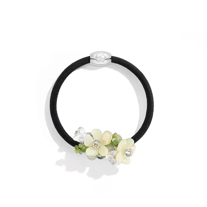 Jasmine Crystal Hair Ties