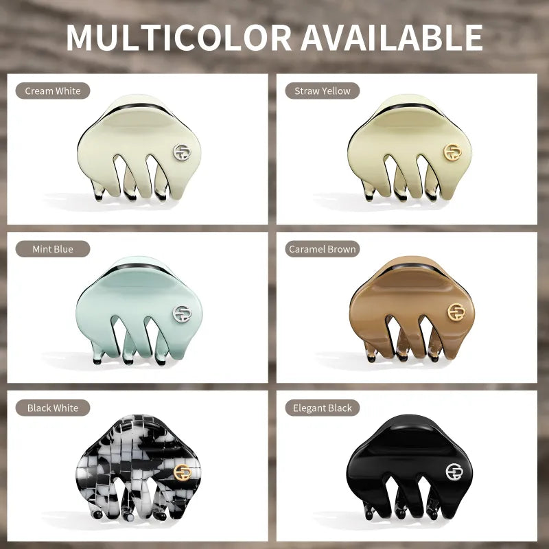 Murnin Classic Mini Hair Claw Set-Basic Color