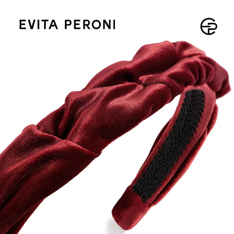 Esme Bow Velvet Headband