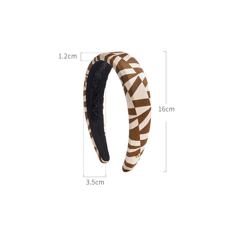 Mulberry Silk Julia Wide Headband - EVITA PERONI OFFICIAL