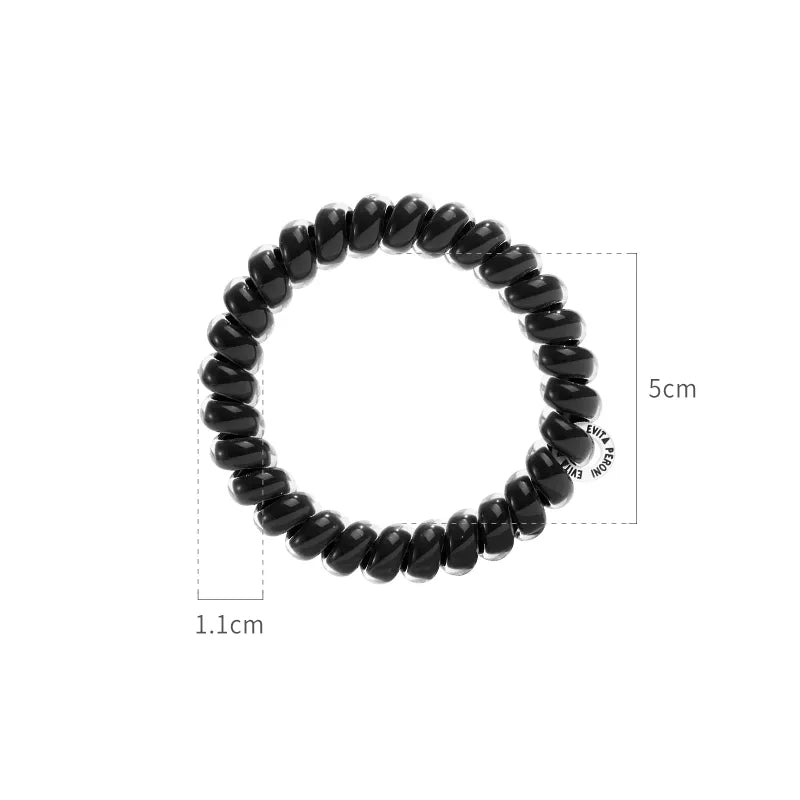 Zephyrine Jelly Pony Elastic Ponytail Holder (6 pcs) - EVITA PERONI OFFICIAL