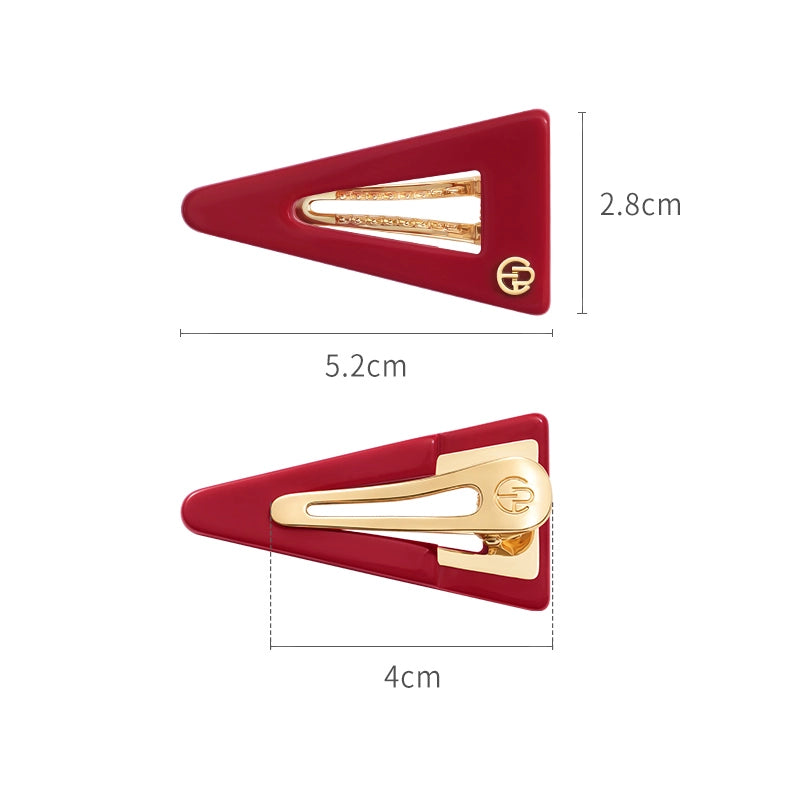 Skye Triangle Pelican Clip - EVITA PERONI OFFICIAL