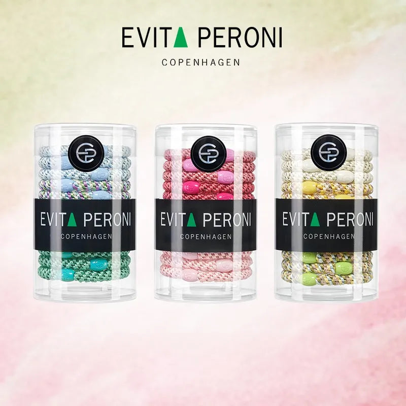 Roxanne Thick Hair Tie Pony Elastic Ponytail Holder (12 pcs) - EVITA PERONI OFFICIAL