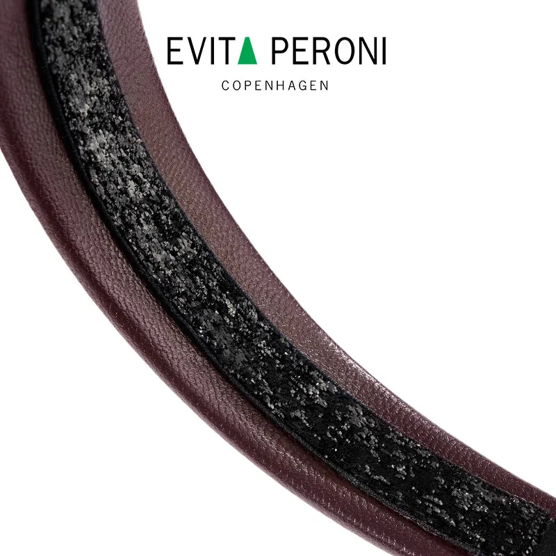 Morta Lambskin Wide Headband - EVITA PERONI OFFICIAL