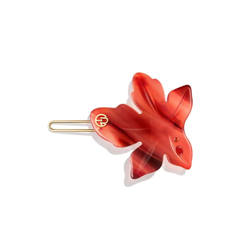 Adelaide Red Maple Side Barette