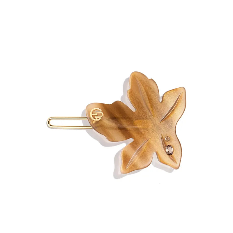 Adelaide Red Maple Side Barette