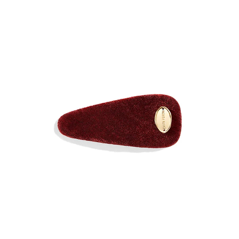 Cassia Velvet Snap Clip