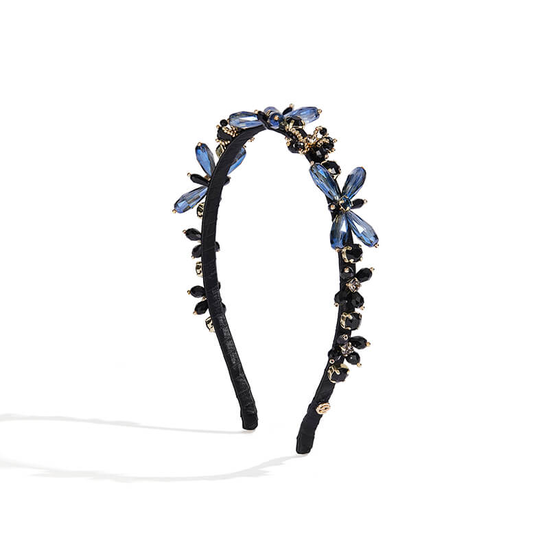 Flora Crystal Headband - EVITA PERONI OFFICIAL