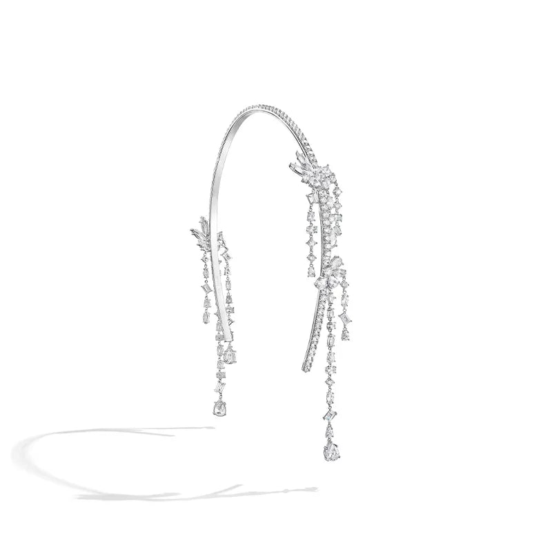Tessa Crystal Tassel Headband