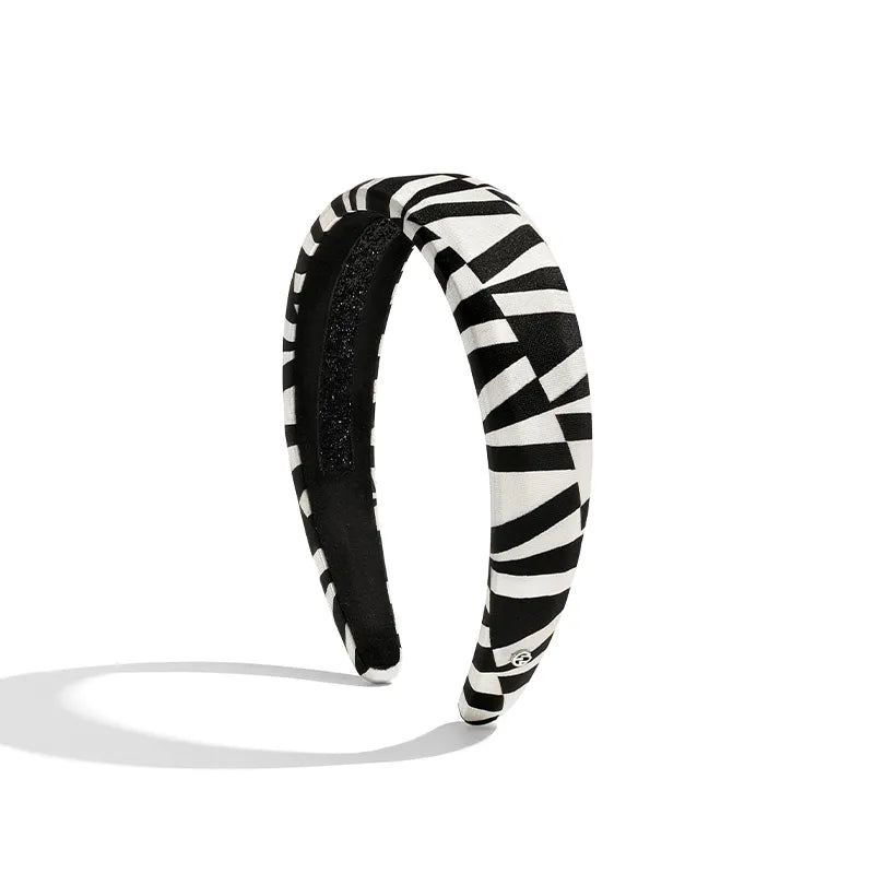 Mulberry Silk Julia Wide Headband - EVITA PERONI OFFICIAL