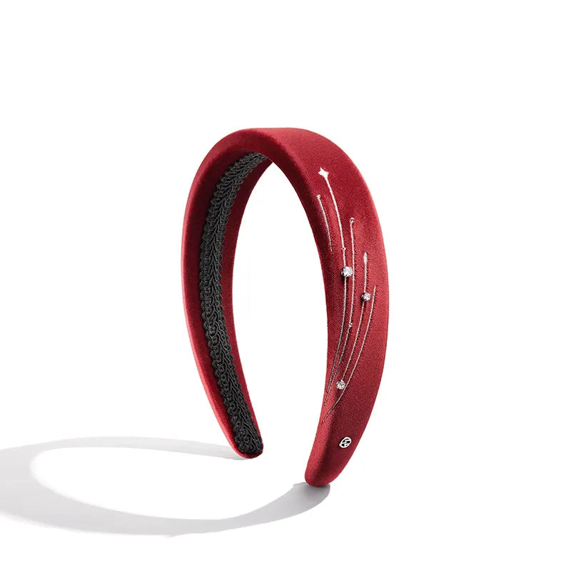 Claire Velvet Wide Headband