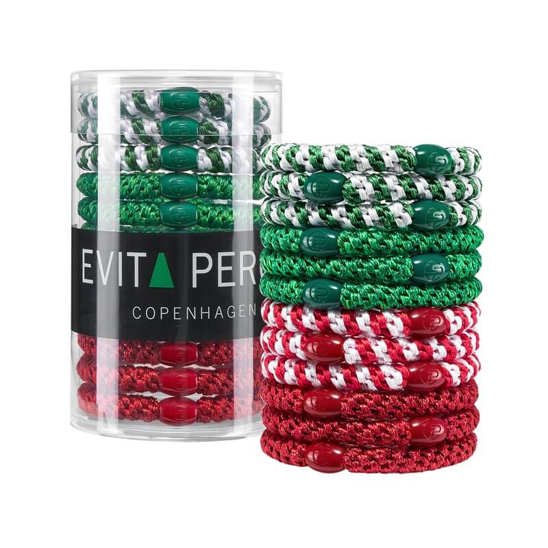 Roxanne Thick Hair Tie Pony Elastic Ponytail Holder (12 pcs) - EVITA PERONI OFFICIAL