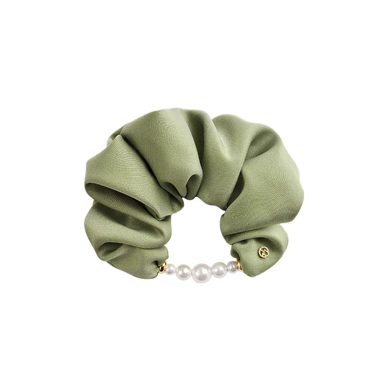 Retro Pearl Large Scrunchie