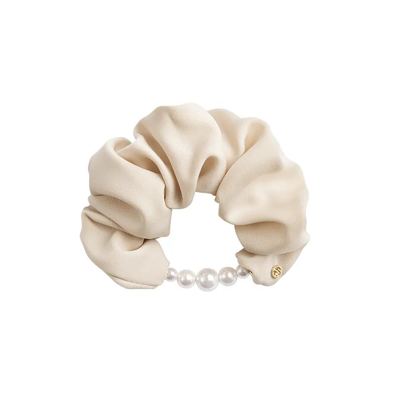Retro Pearl Large Scrunchie