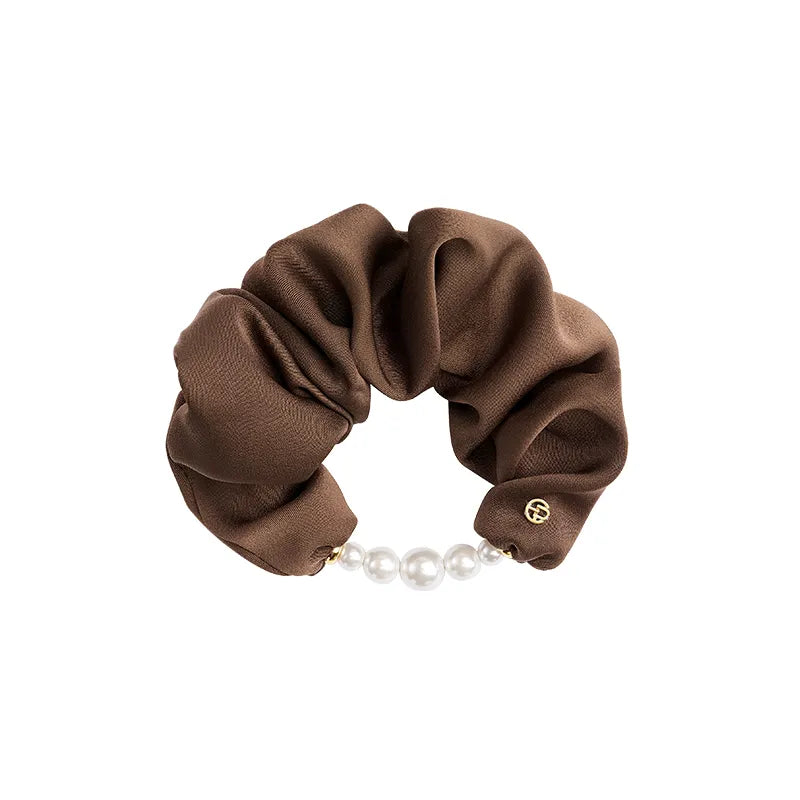 Retro Pearl Large Scrunchie
