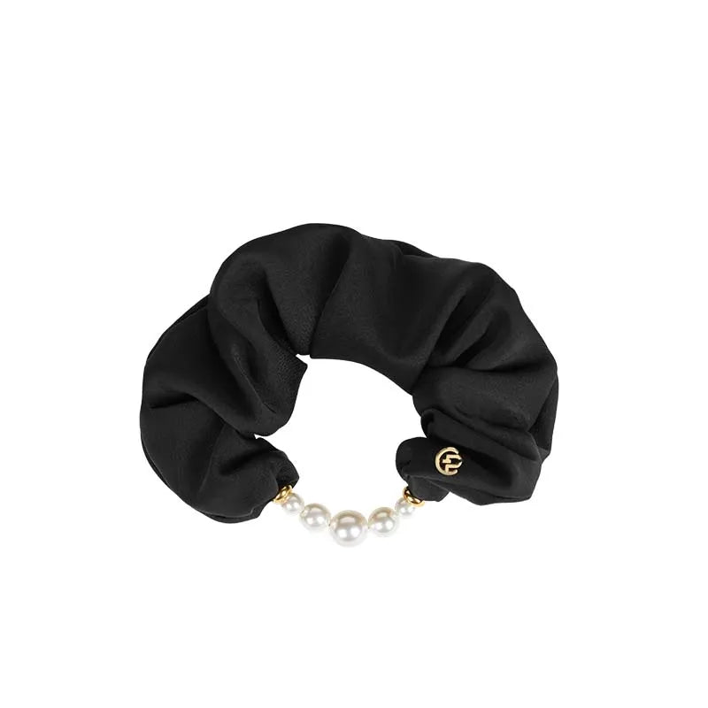 Retro Pearl Large Scrunchie