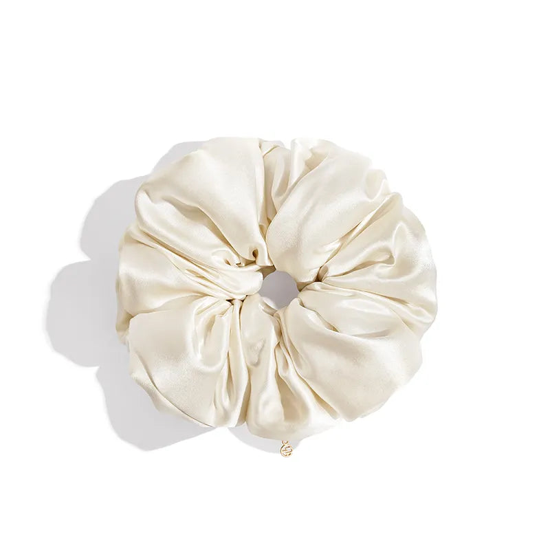 Cloud Reverie Large Silk Scrunchie