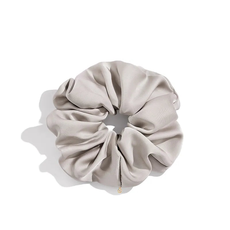 Whispers of Soft Light Satin Large Scrunchie