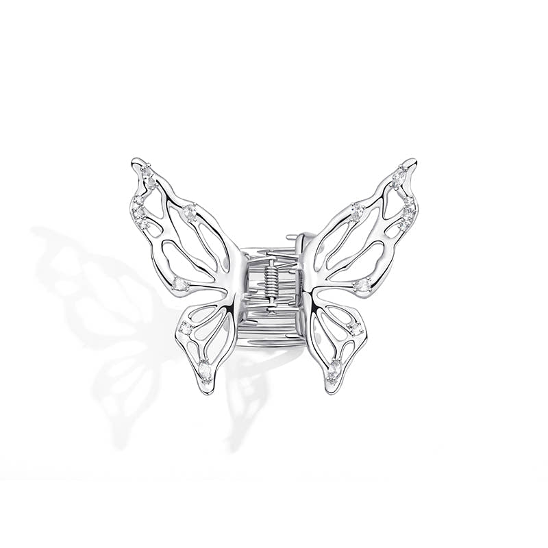 Gloria Metal Butterfly Small Hair Claw - EVITA PERONI OFFICIAL