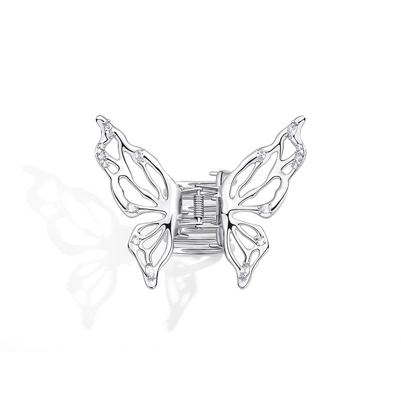 Gloria Metal Butterfly Small Hair Claw - EVITA PERONI OFFICIAL