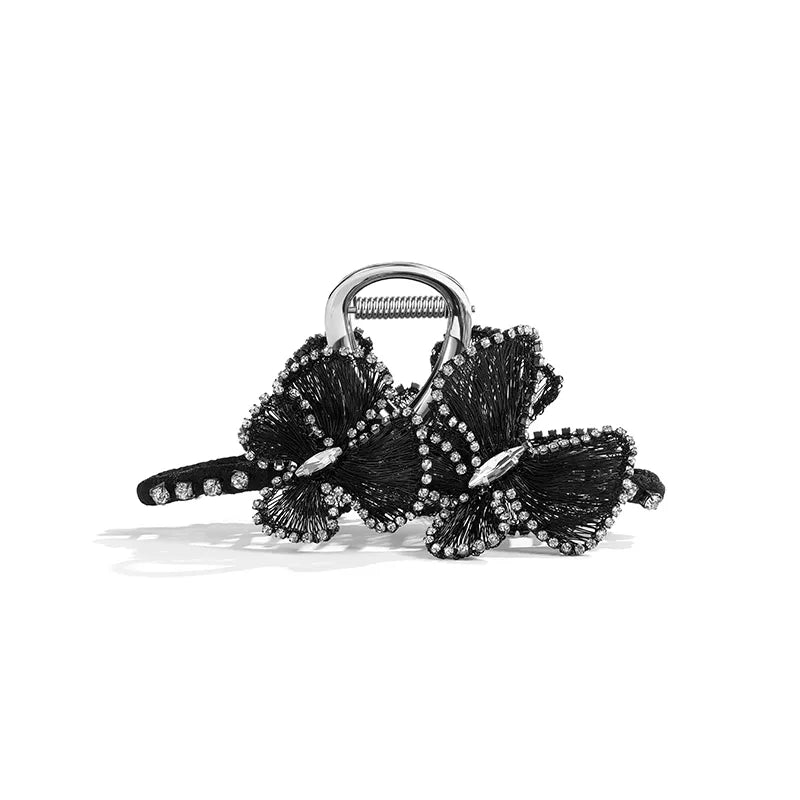 Aaliyah Metal Wire Flower XL Hair Claw