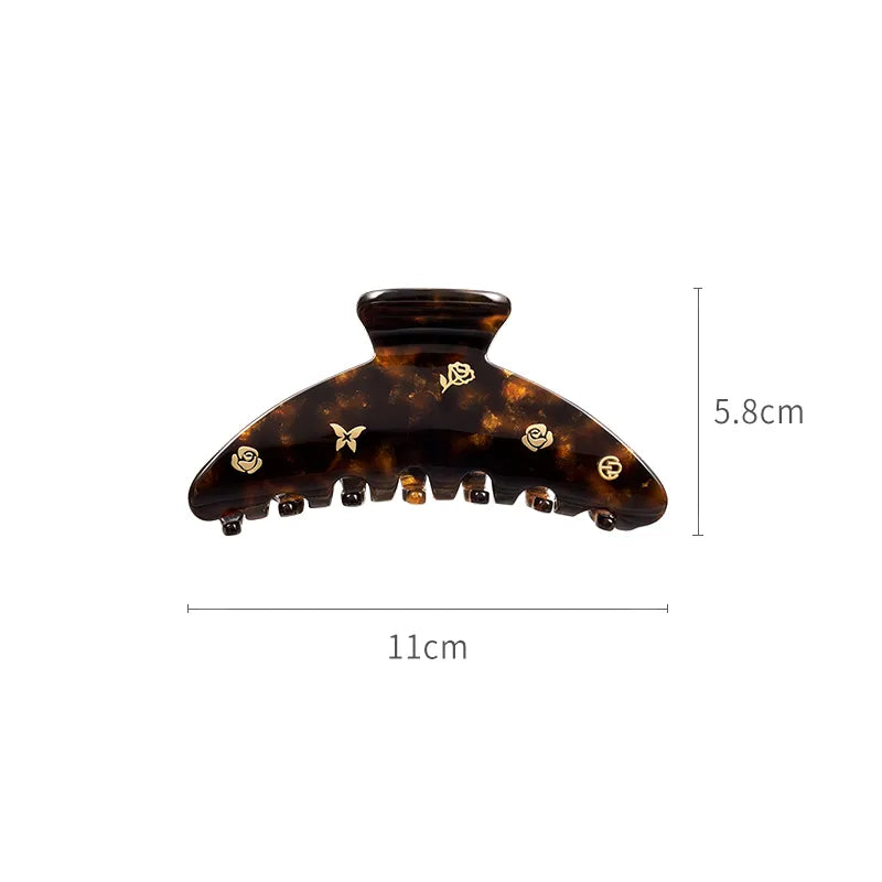 Gilded Garden XL Hair Claw