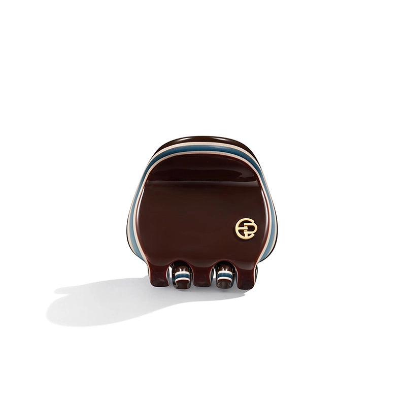 Olive Mini Claw Clip