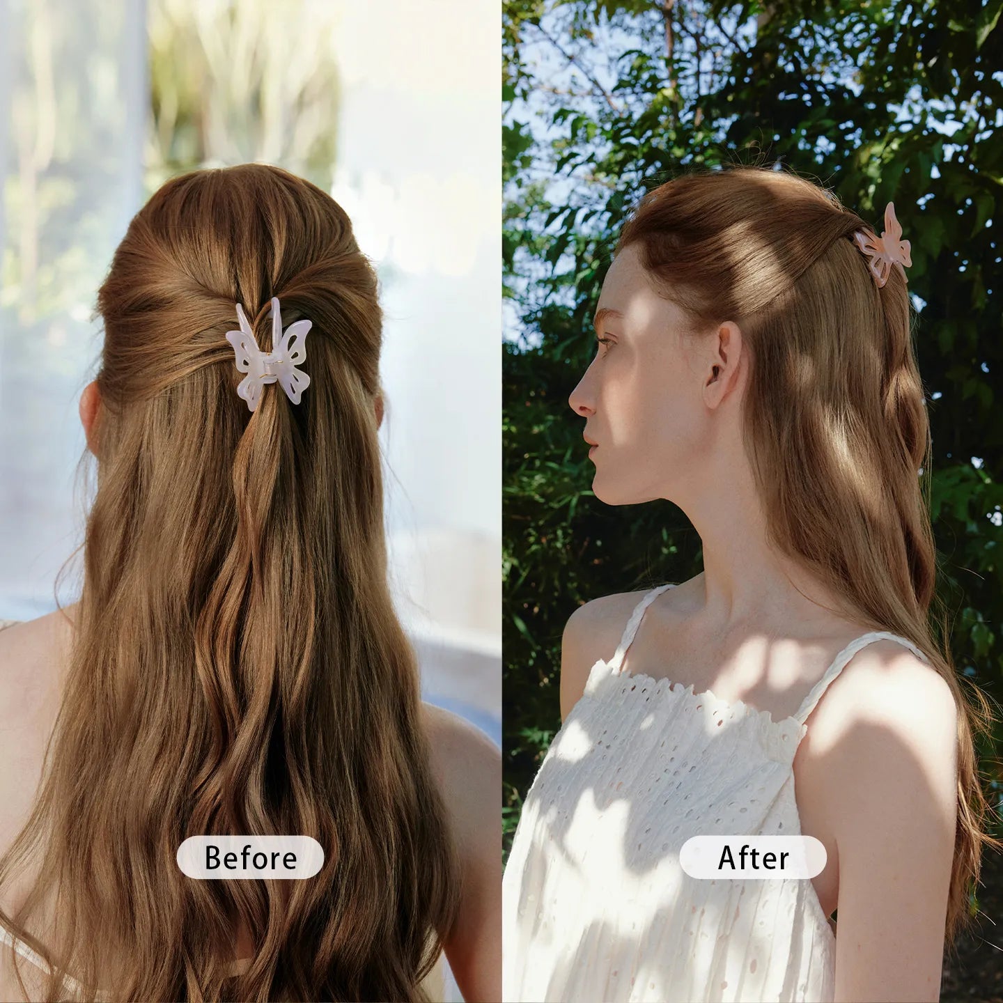 Rosemary Color Changing in Sunlight Small Hair Claw - EVITA PERONI OFFICIAL