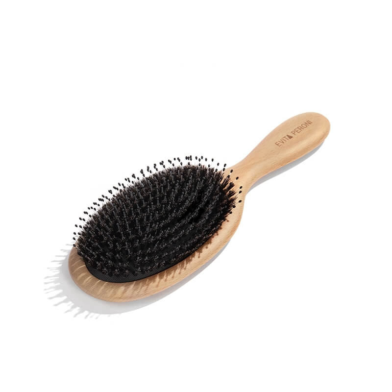 Madelyn Bristle Round Wooden Brush - EVITA PERONI OFFICIAL